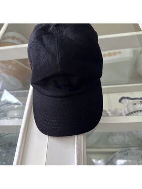Jack Victor 100% Cashmere Hat Cold Weather Cap Adjustable Black Baseball Cap